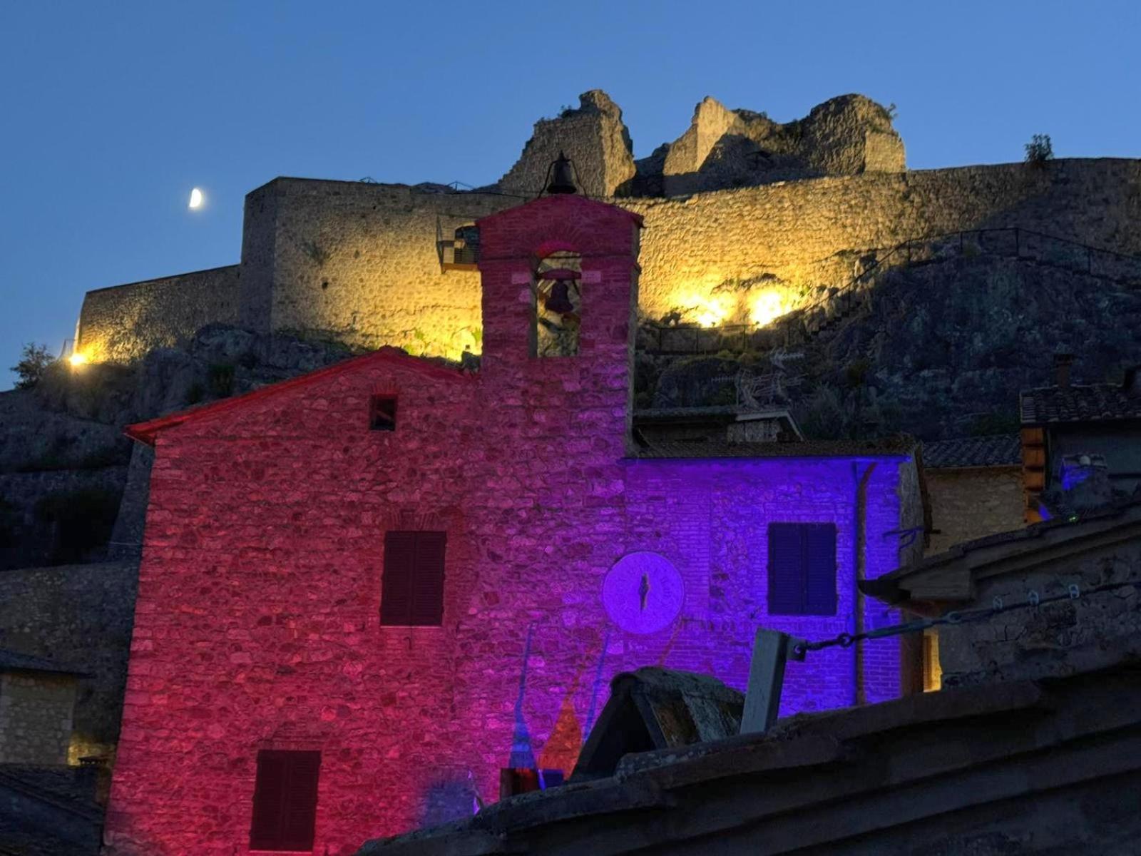 Apartamento La Terrazza Sulla Val D'Orcia Castiglione dʼOrcia Exterior foto