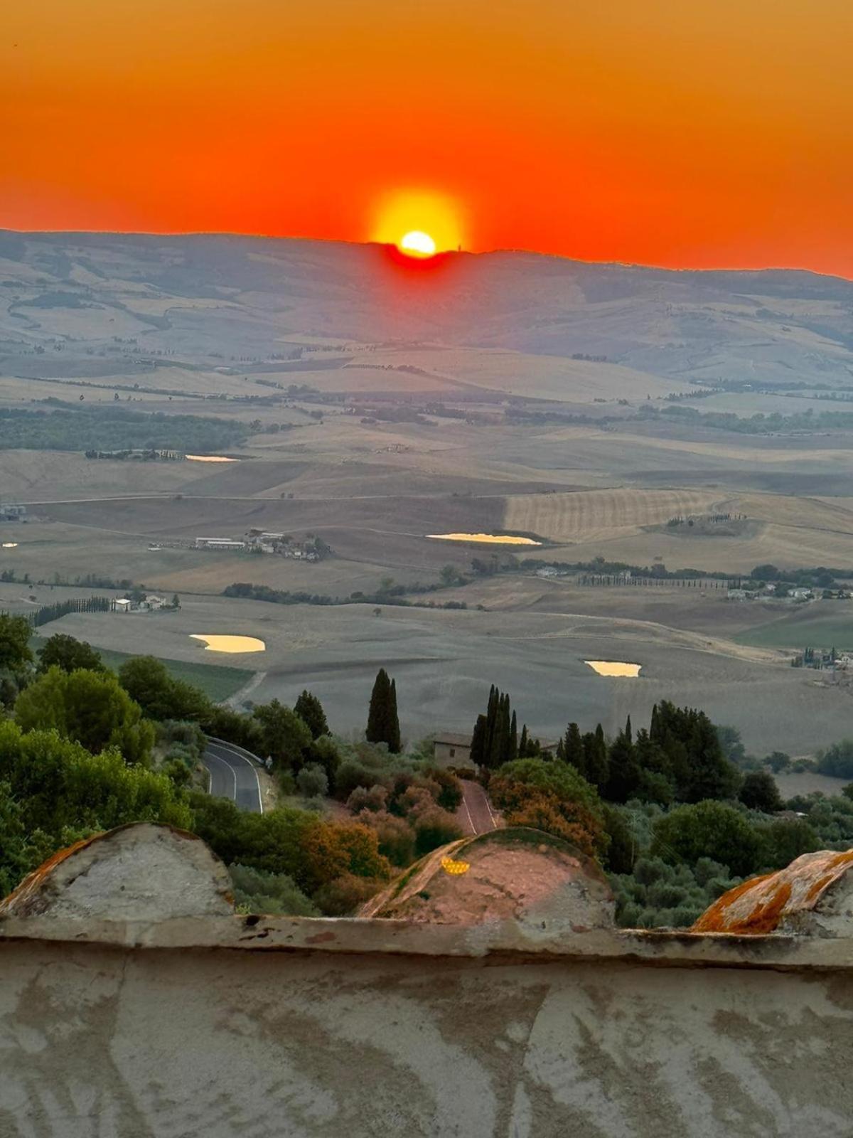Apartamento La Terrazza Sulla Val D'Orcia Castiglione dʼOrcia Exterior foto