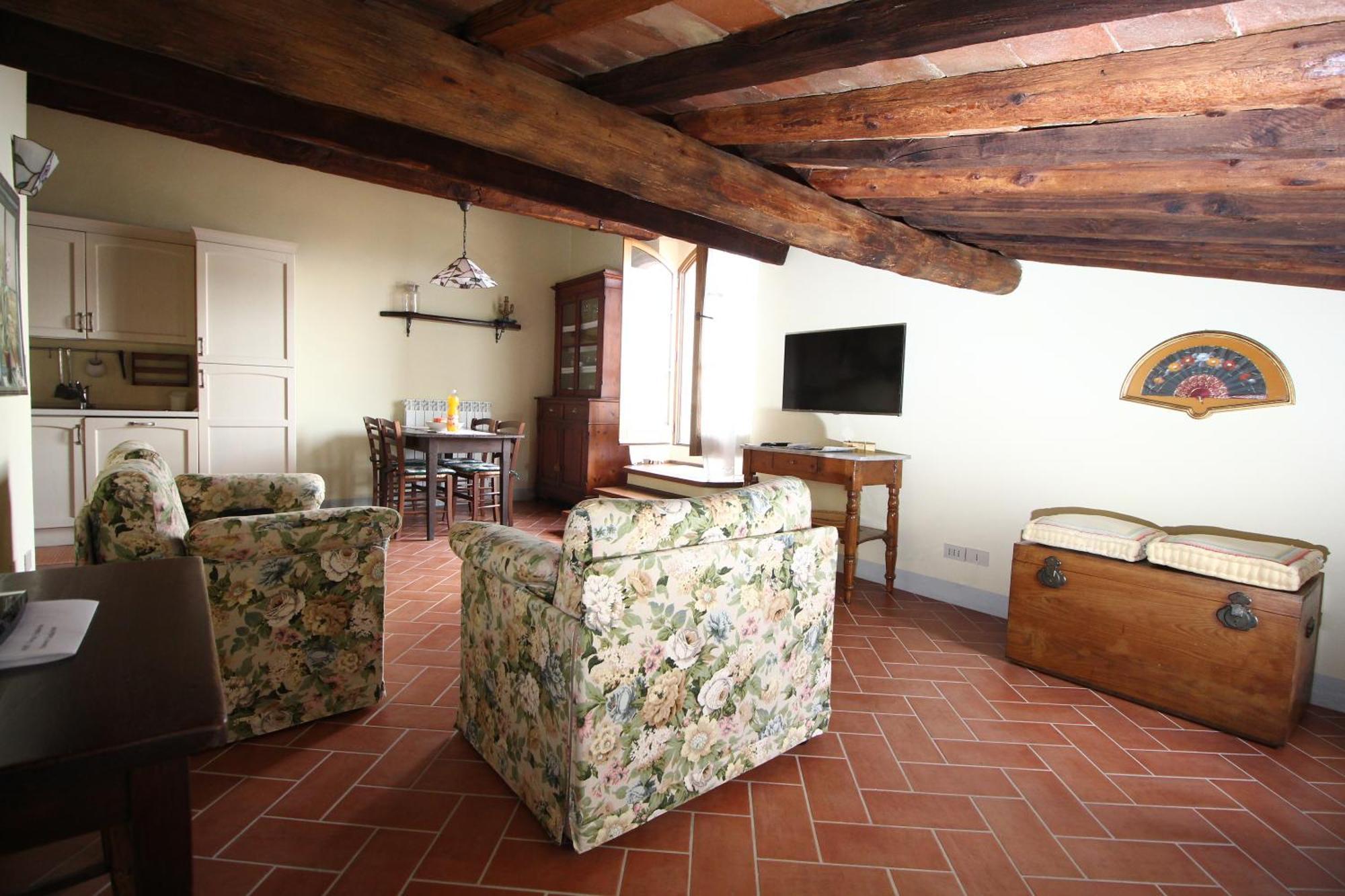 Apartamento La Terrazza Sulla Val D'Orcia Castiglione dʼOrcia Exterior foto